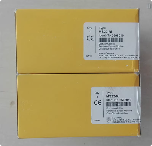 Turck MS22-Ri Proximity Sensor, Inductive, M30 Threaded Barrel, PNP NO, 2-Wire, 10mm Range, IP67 – Pack of 1