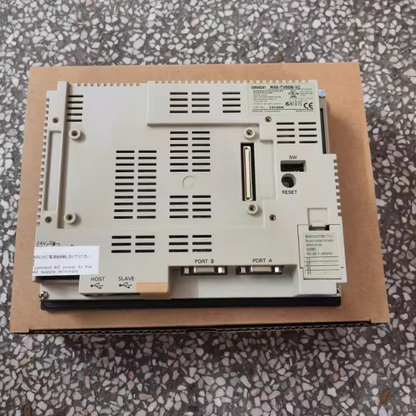 OMRON NS8-TV01B-V2 NS Series Programmable Terminal, 8.4-inch TFT Color LCD, Built-in Ethernet, Black Case