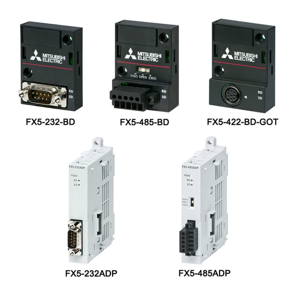 Mitsubishi Electric FX5-422-BD-GOT MELSEC iQ-F Series RS-422 Communica ...