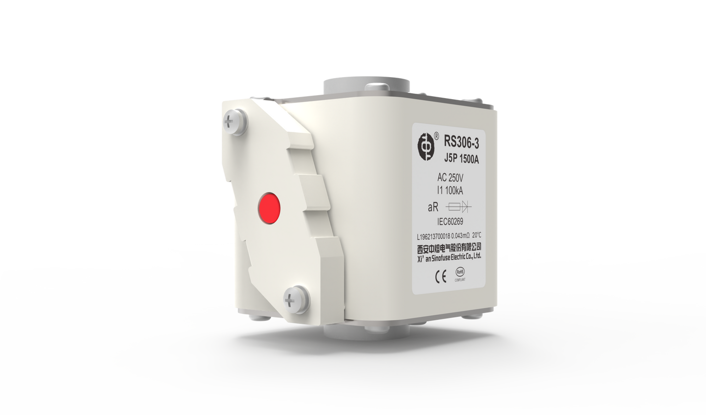 SINOFUSE RS306-6 6800A Fuses (3 Pieces)