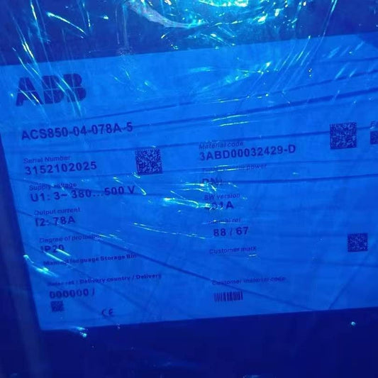 ABB Variable Speed Drive ABB ACS850-04-025A-5 machinery drive, 25A, 11-15kW, 380-500V, Frame C