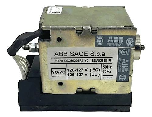 ABB VOLTAGE REGULATOR ABB 1SDA038301R1 E1/6-T8 Shunt Closing Release, 120/127 V