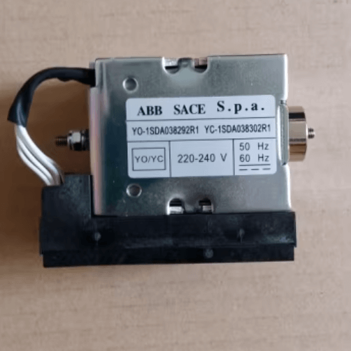 ABB VOLTAGE REGULATOR ABB 1SDA038302R1 E1/6-T8 Shunt Closing Release, 220/240 V