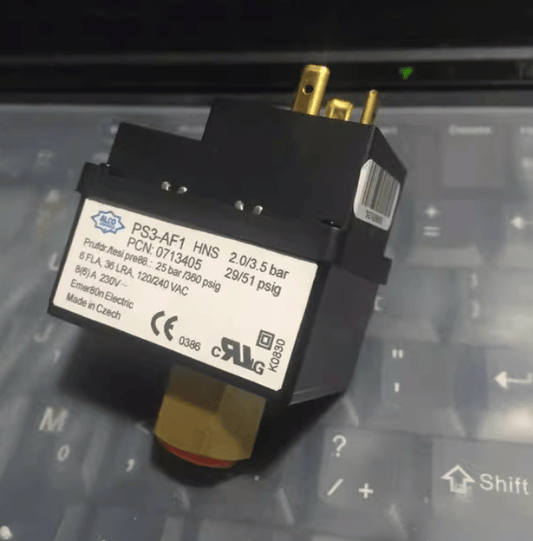 ALCO ALCO PS3-AF1 HNS Pressure Switch, Adjustable 2.0/3.5 bar 29/51 psig, SPDT, Refrigeration/HVAC, PCN 0713405