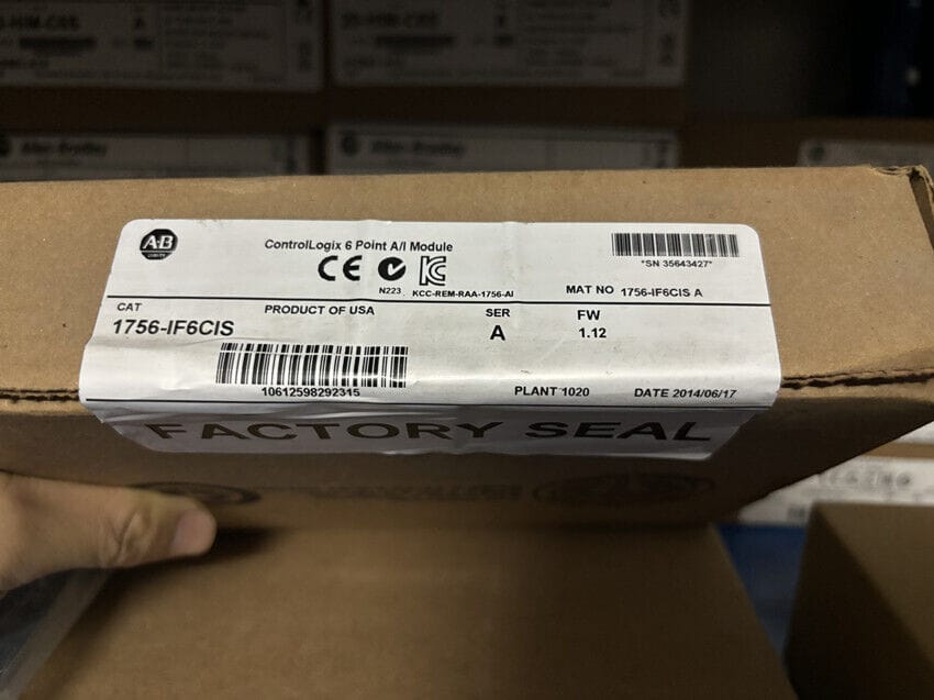 Allen-Bradley Allen-Bradley 1756-IF6CIS Series A Analog Input Module