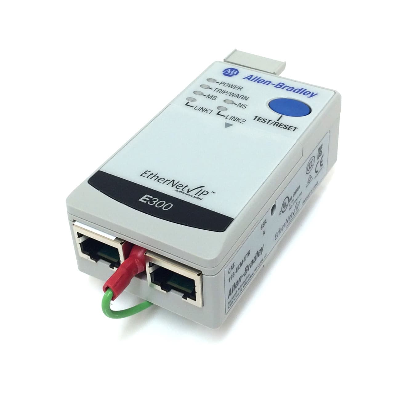 Allen-Bradley 193-ECM-ETR Ethernet/IP Communication Module, 10/100 Mbp ...