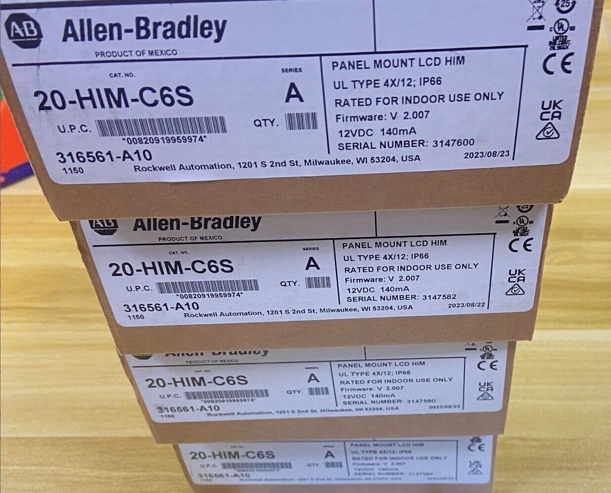 Allen-Bradley Allen-Bradley 20-HIM-C6S SER. A Powerflex Panel Mount LCD HIM 20HIMC6S