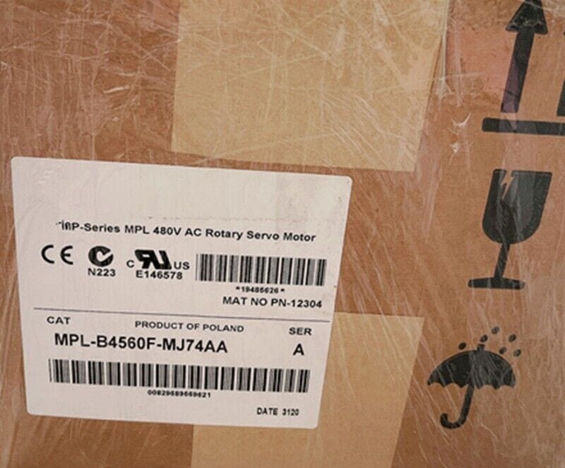 Allen-Bradley Allen-Bradley MPL-B4560F-MJ74AA 480V AC Rotary Servo Motor