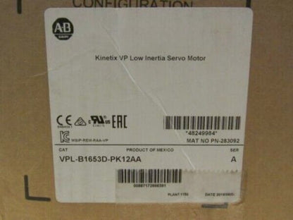Allen-Bradley VPL-B1653D-PK12AA Allen-Bradley VPL-B1653D-PK12AA