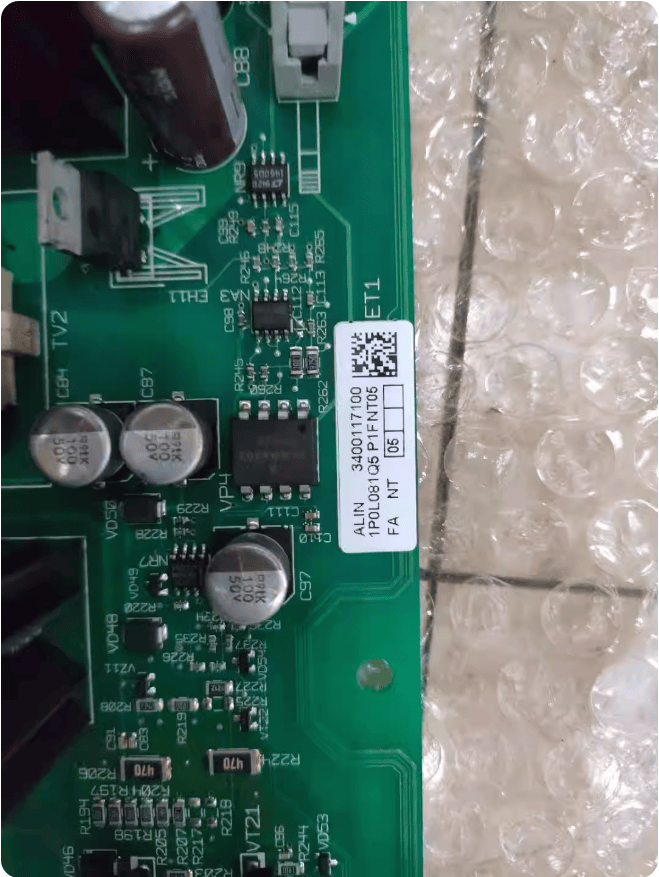APC Schneider Electric Galaxy G7000 UPS Supply Board ALIN 0P2612, Used / Pulled - Original Equipment