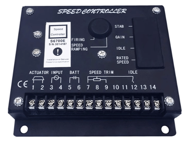 Apexon speed control board S6700E speed control board diesel generator set accessories S6700H electronic speed governor engine ESC board