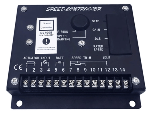Apexon speed control board S6700E speed control board diesel generator set accessories S6700H electronic speed governor engine ESC board