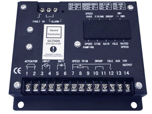 Apexon speed control board S6700H speed control board diesel generator set accessories S6700H electronic speed governor engine ESC board