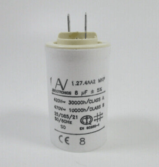 ARCOTRONICS ARCOTRONICS 1.27.4AA2 MKP 8uf±5% Capacitor (12 Pieces)