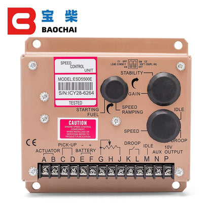 BAOCHAI BAOCHAI GAC ESD5500E DC Electronic Governor Diesel Genset Speed Controller
