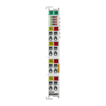 Beckhoff EL3314 EtherCAT Terminal 4-Channel Thermocouple Input, 16-bit ...