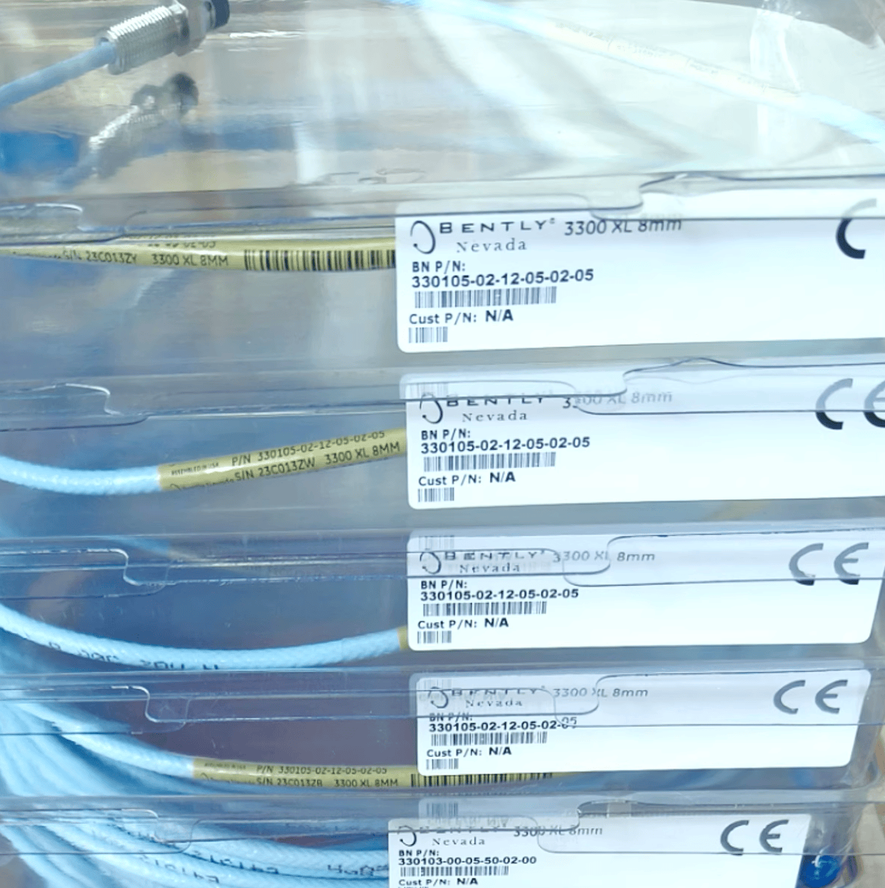 Bently Nevada Bently Nevada 330105-02-12-05-02-05 3300 XL 8mm Proximity Transducer System, 8 mm Gap, 0.5 m Cable, Miniature ClickLoc Coaxial Connector, Multiple Approvals