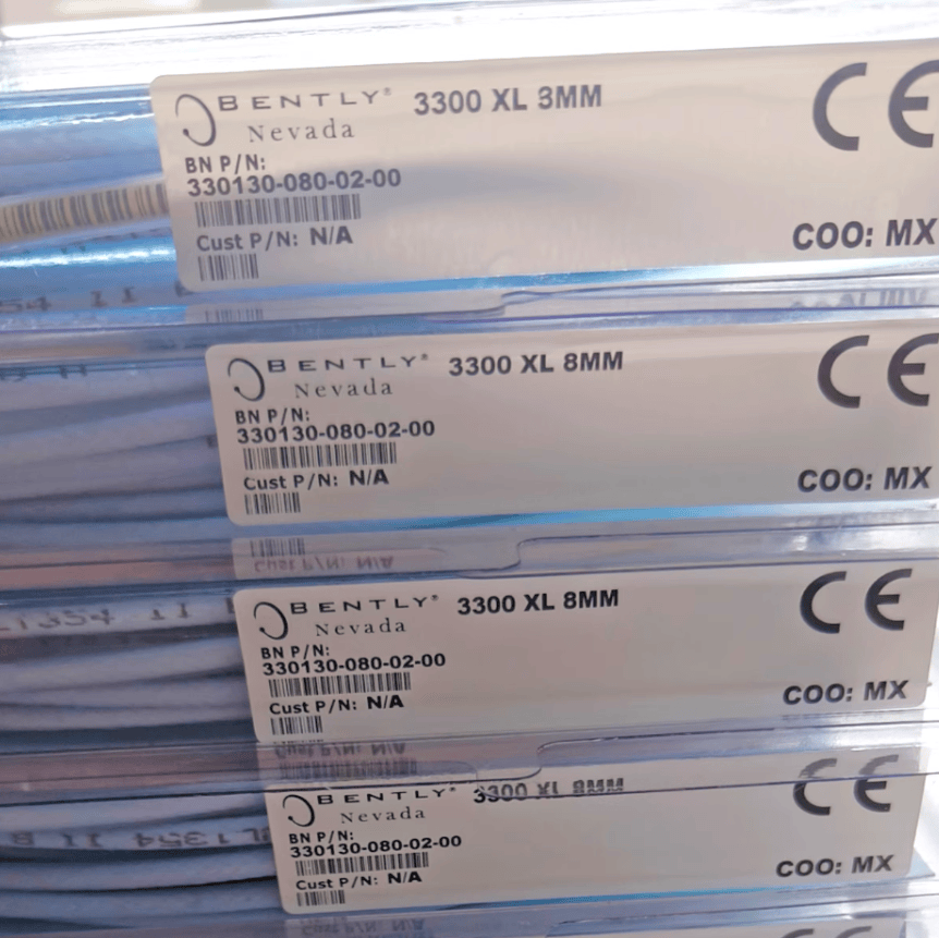 Bently Nevada Bently Nevada 330130-080-02-05 Extension Cable, 8.0 m Length, 2-Pin, 20.0 to 100.0 ft Proximitor Sensor