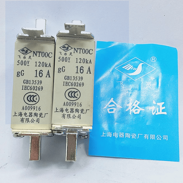 Bro-Electric Fuses NT00 40A 500V gG / NT00 50A 500V gG / NT00 63A 500V gG / NT00 80A 500V / NT00 100A 500V gG