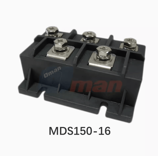 Bro-Electric MDS150-16 (3 Pieces) Thyristor rectifier module :MDS150-16 ( Mounting dimensions 70*36 ) (3 Pieces)
