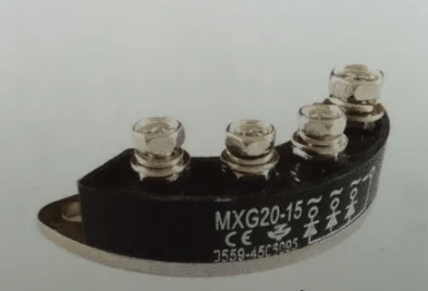 Bro-Electric Rectifier controller module: MXY20-15 MXG20-15 20A 1500V ( Four terminal / Installation pitch 61.35 mm ) (2 Pieces)