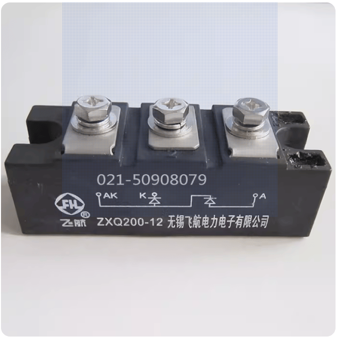 Bro-Electric ZXQ200-12 3pcs Thyristor rectifier module : ZXQ200-12 ( Mounting dimensions 92*20 ) (3 Pieces)