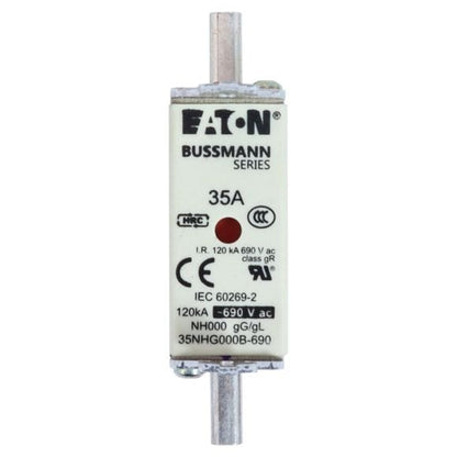 Bussmann Bussmann 50NHG000B 50A 500V Fuses (10 Pieces)