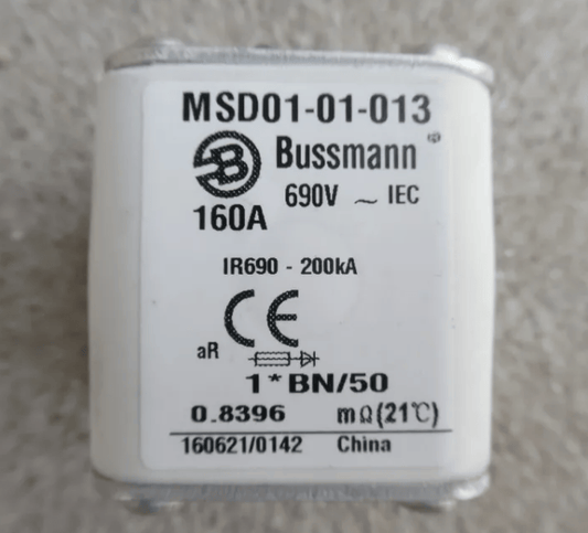 Bussmann Bussmann MSD01-01-013 160A 690V Fuses (6 Pieces)