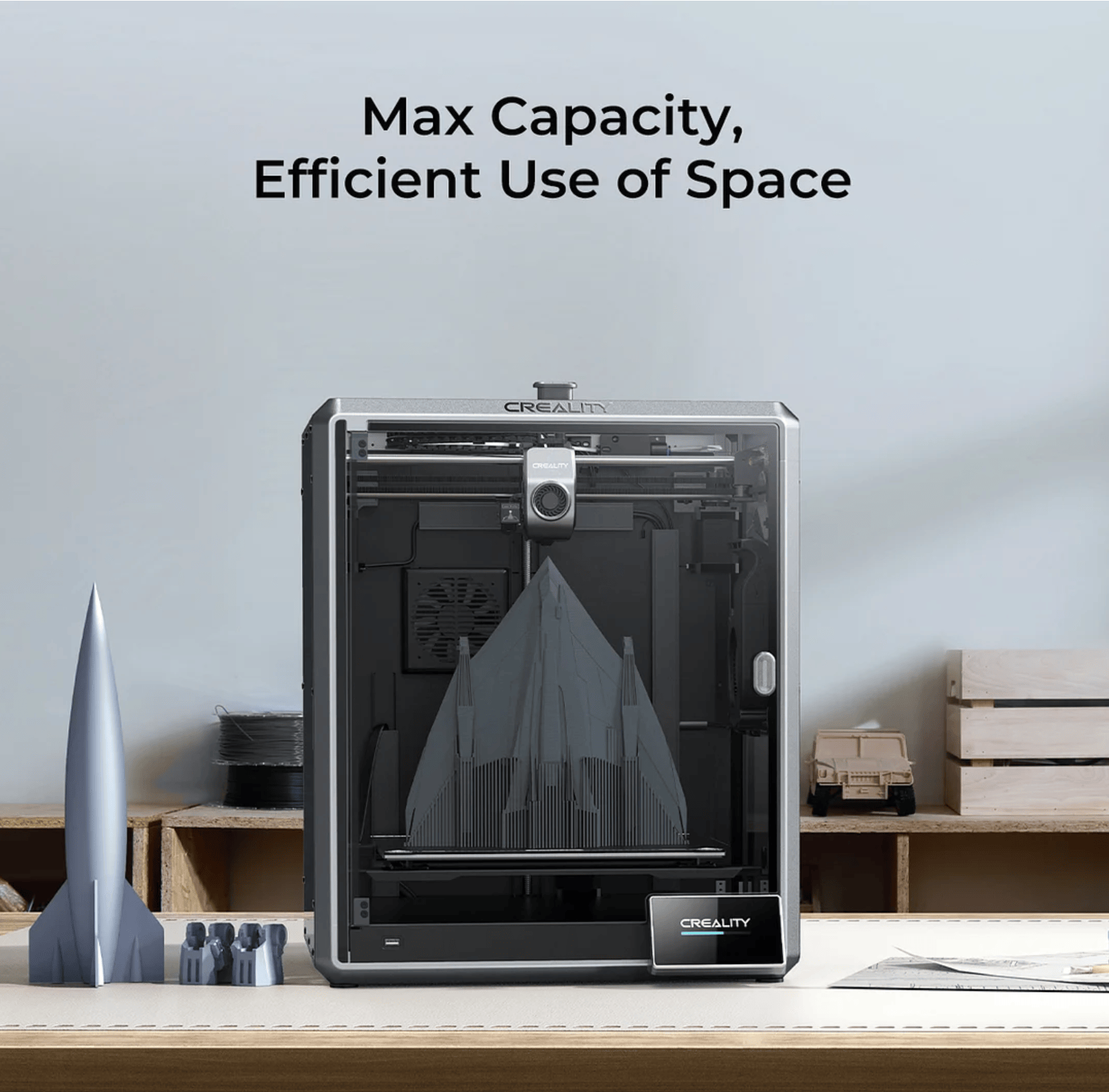 CREALITY 3D Printer K1 Max AI Fast 3D Printer - CREALITY