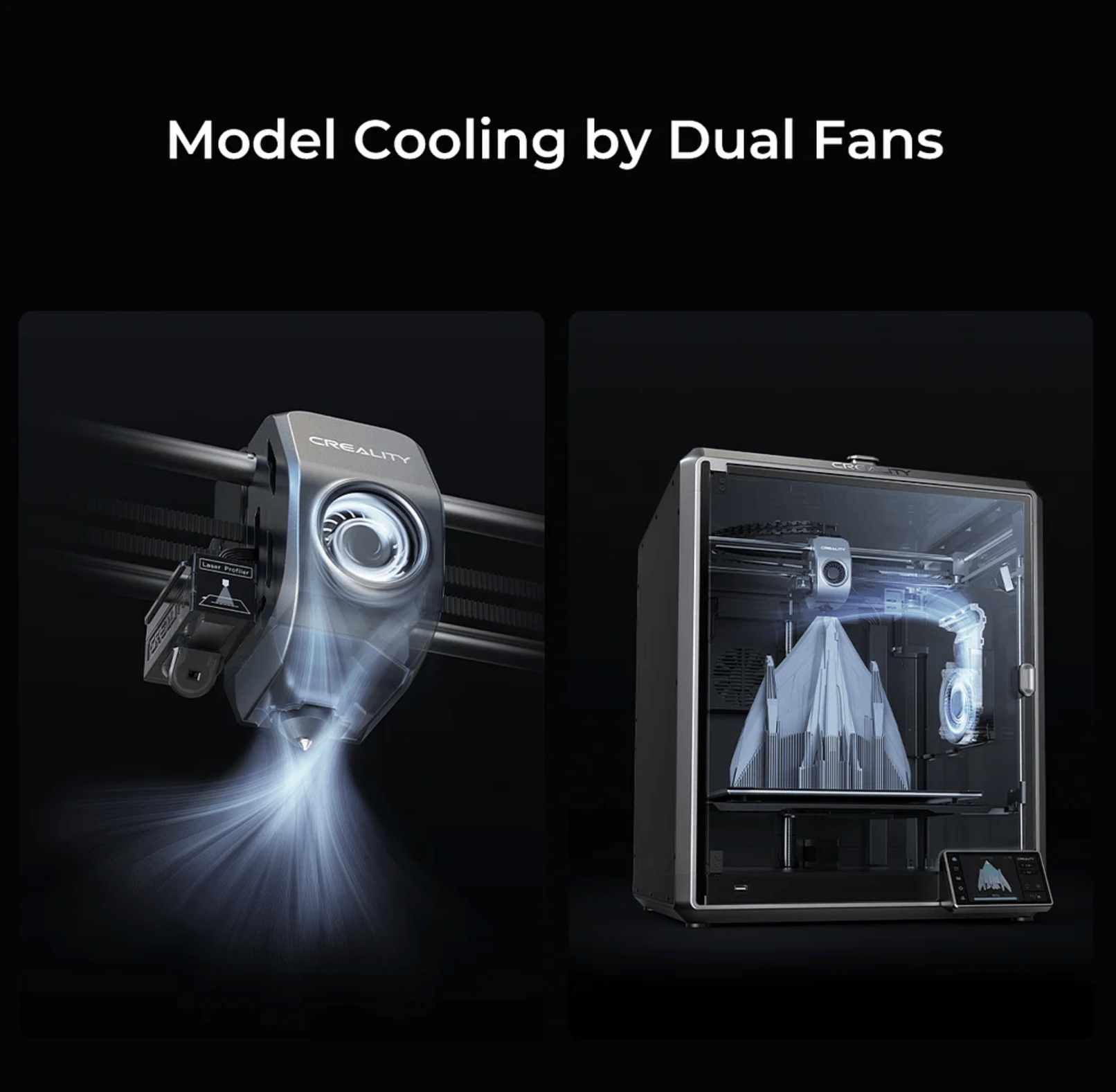 CREALITY 3D Printer K1 Max AI Fast 3D Printer - CREALITY