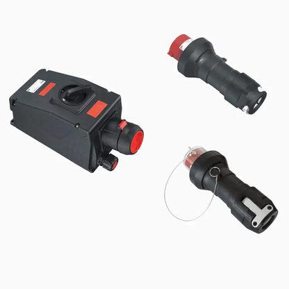 CZ Power Sockets CZ CZ0253 Explosion-proof Cable-Mounted Socket, All-Plastic, 10-150A, Ex de IIC T6 Gb, IP65