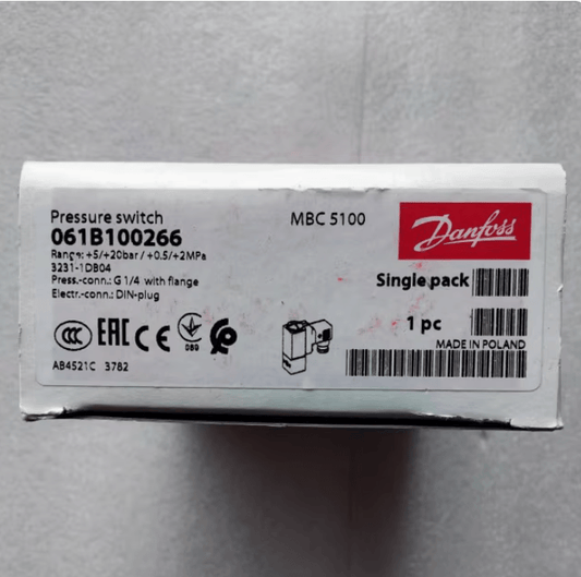 DANFOSS Danfoss MBC5100 061B100266 Pressure Switch