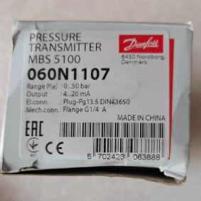 DANFOSS Danfoss MBS5100 060N1107 Pressure transmitter