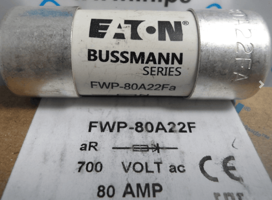 EATON EATON FWP-80A22Fa 80A 700V Fuses (5 Pieces)