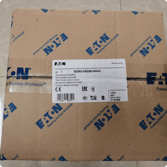 EATON Molded Case Circuit Breakers Eaton NZM3-XR208-240AC — NZM3 Frame Remote Operator (Accessory), 208–240 VAC Remote Operator for NZM Series (Frame J–K), Front/Remote Actuation