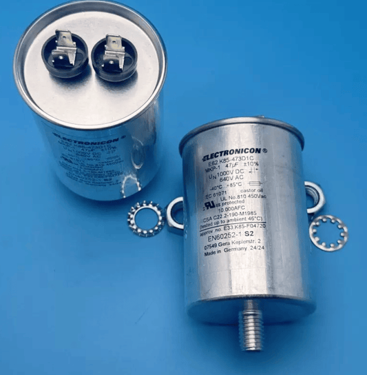 ELECTRONICON ELECTRONICON e62.k85-473D1c Power Capacitor, 47µF 1000V DC (640V AC), e62.k85 Series - Pack of 6, Refurbished
