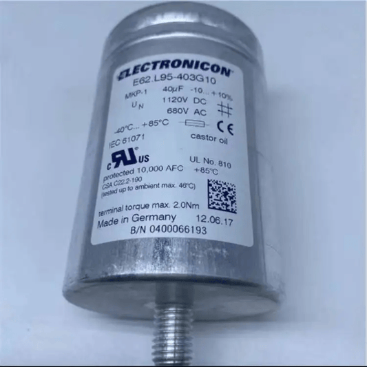 ELECTRONICON ELECTRONICON E62.L95-403G10 680VAC 40uF 1120VDC Capacitor  (12 Pieces)