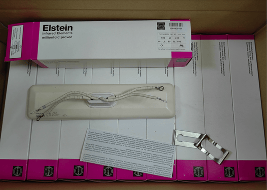 ELSTEIN ELSTEIN T-HTS/1 600W 230V With Pilot Ceramic Heater (4 Pieces)