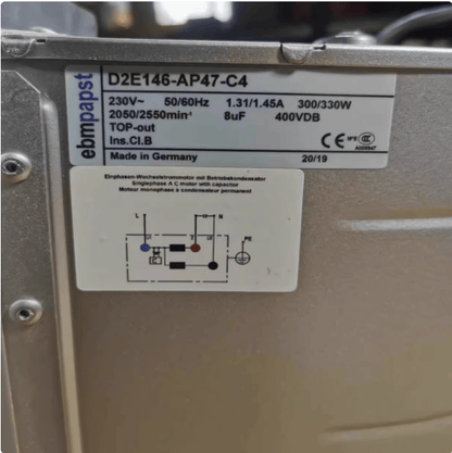 EMBPAPST Ebmpapst D2E146-AP47-22 Cooling Fan