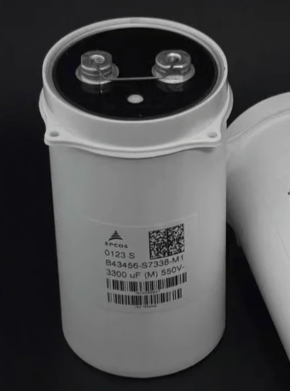 EPCOS Capacitors EPCOS B43456-S7338-M1 Aluminum Electrolytic Capacitor, 3300µF 550V, Screw Terminal - Pack of 12