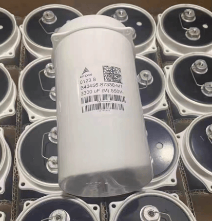 EPCOS Capacitors EPCOS B43456-S7338-M1 Aluminum Electrolytic Capacitor, 3300µF 550V, Screw Terminal - Pack of 12