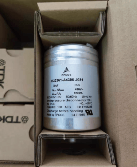 EPCOS EPCOS B32362-A4306-J080 30UF480VAC 1200V Capacitor (12 Pieces)