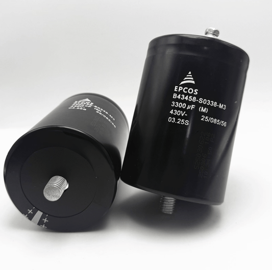 EPCOS EPCOS B43458-S0338-M3 Capacitor, 430V 3300uF, Snap-In Type - Pack of 9