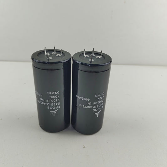 EPCOS EPCOS B43512-A9278-M Aluminum Electrolytic Capacitor, 2800µF 400V, Screw Terminal,  - Pack of 12