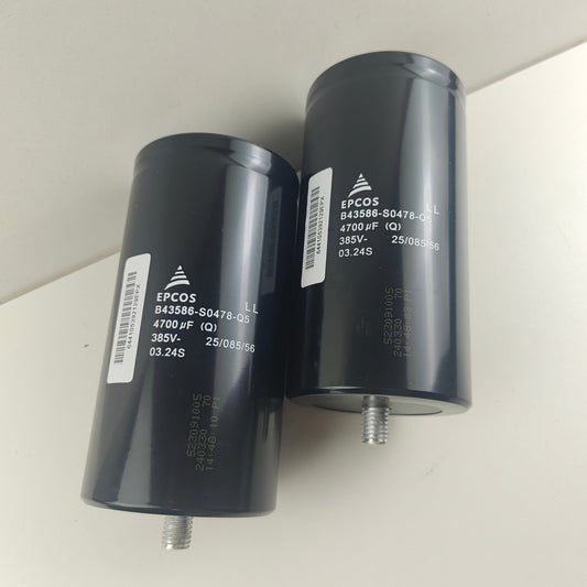 EPCOS EPCOS B43586-S0478-Q5 Aluminum Electrolytic Capacitor, 4700 µF 385 V – Pack of 15