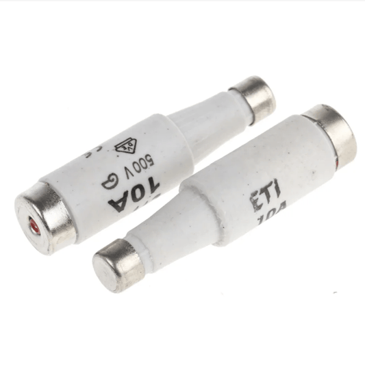 ETI 20A 10pcs ETI DI 20A 500V Fuses (10 Pieces)