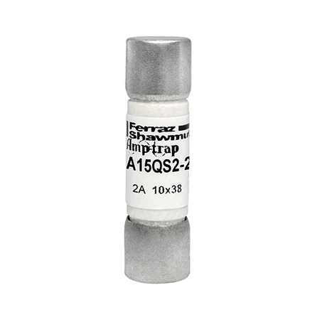 Ferraz Shawmut General Industrial Fuses Mersen A15QS2-2 Amp-Trap A15QS High Speed Fuse, 150VAC/150VDC, 2A, Form 101 1.5in x 0.41in - Pack of 10