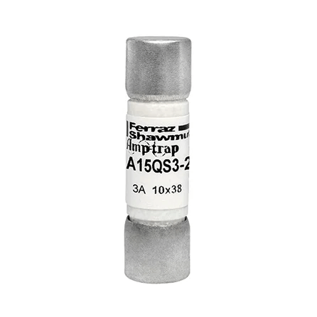 Ferraz Shawmut General Industrial Fuses Mersen A15QS3-2 Amp-Trap A15QS High Speed Fuse, 150VAC/150VDC, 3A, Form 101 1.5in x 0.41in - Pack of 10