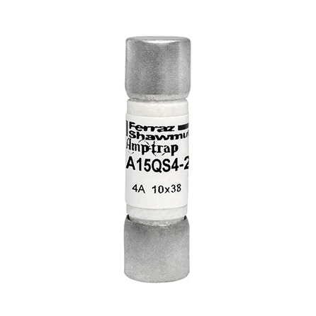 Ferraz Shawmut General Industrial Fuses Mersen A15QS4-2 Amp-Trap A15QS High Speed Fuse, 150VAC/150VDC, 4A, Form 101 1.5in x 0.41in - Pack of 10