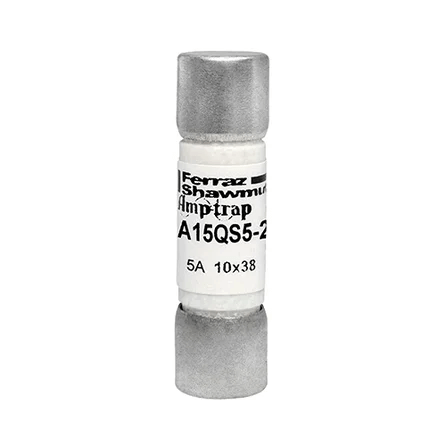 Ferraz Shawmut General Industrial Fuses Mersen A15QS5-2 Amp-Trap A15QS High Speed Fuse, 150VAC/150VDC, 5A, Form 101 1.5in x 0.41in - Pack of 10